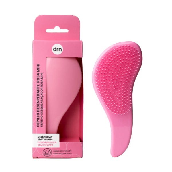 Mini Desenredador Rosa Fucsia