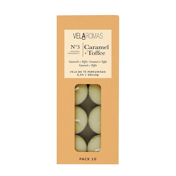 Vela Té Caramel Toffe