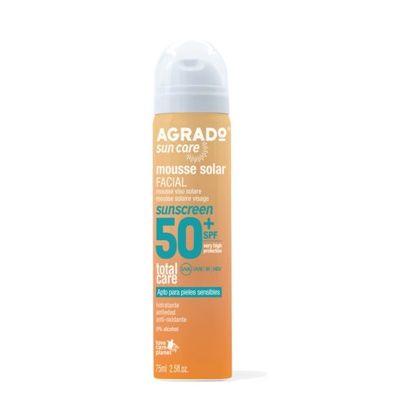 Mousse Facial Solar SPF 50+