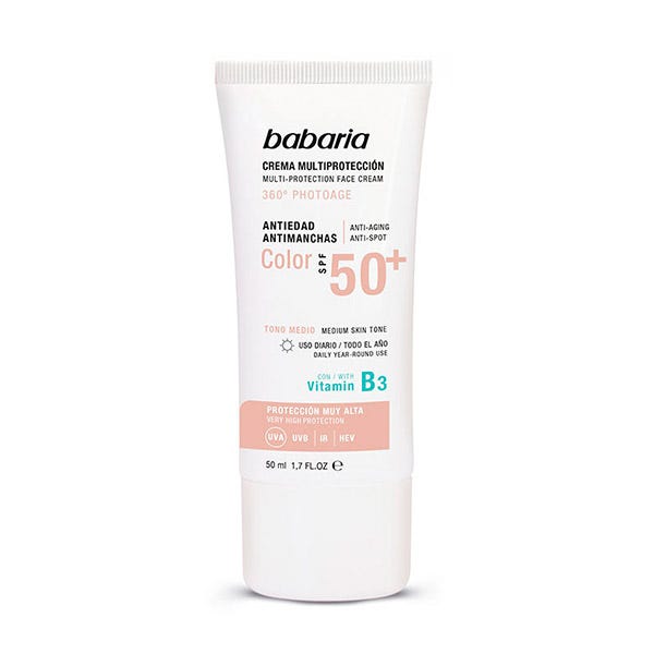 Crema Multiprotección Color SPF50+