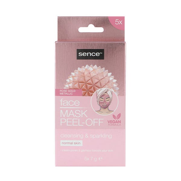Mascarilla Rose Gold Metallic