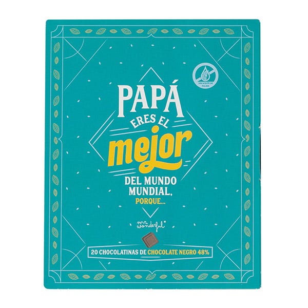Libro De Chocolatinas Papá Eres El Mejor