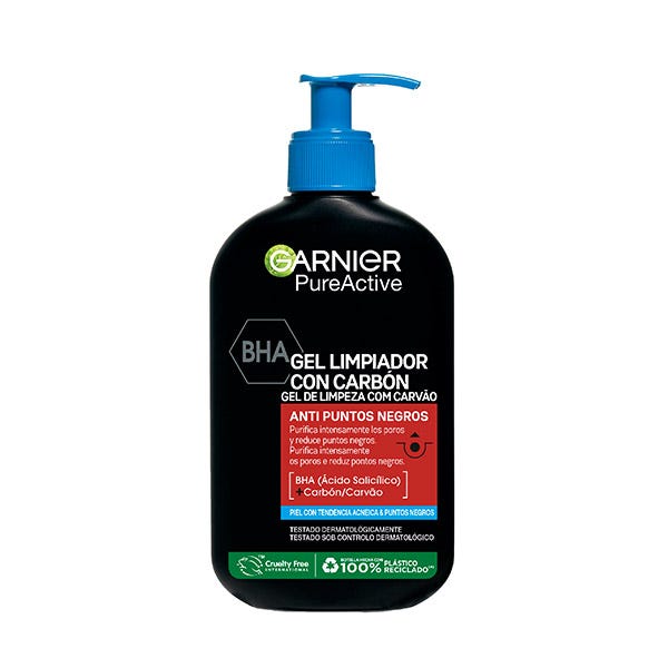 Gel Limpiador Con Carbón