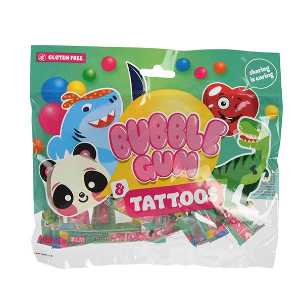 Bubble Gum Tattos