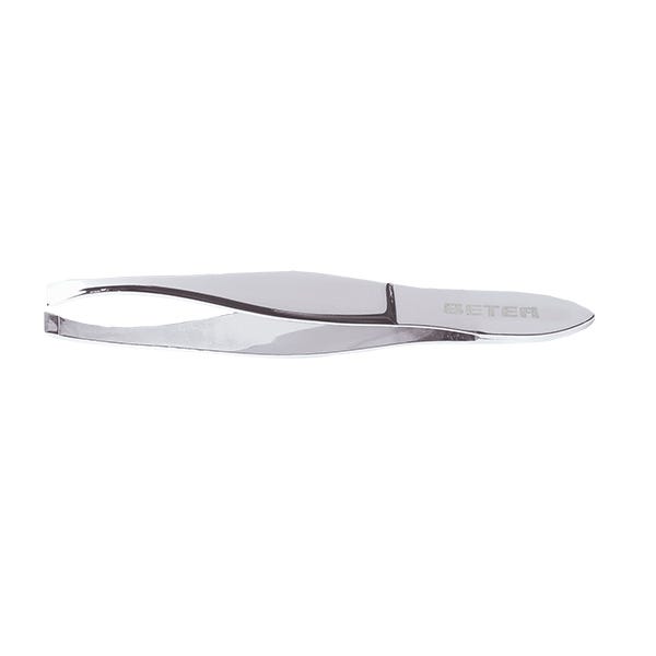 Pinza Depilar Punta Recta Cromada