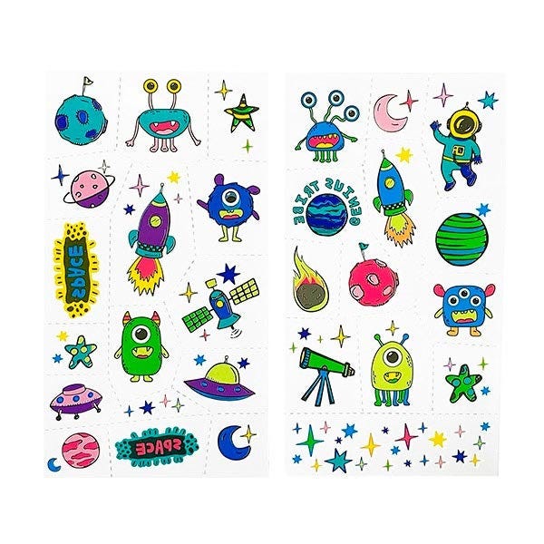 Genius Tribe Temporary Tattoo
