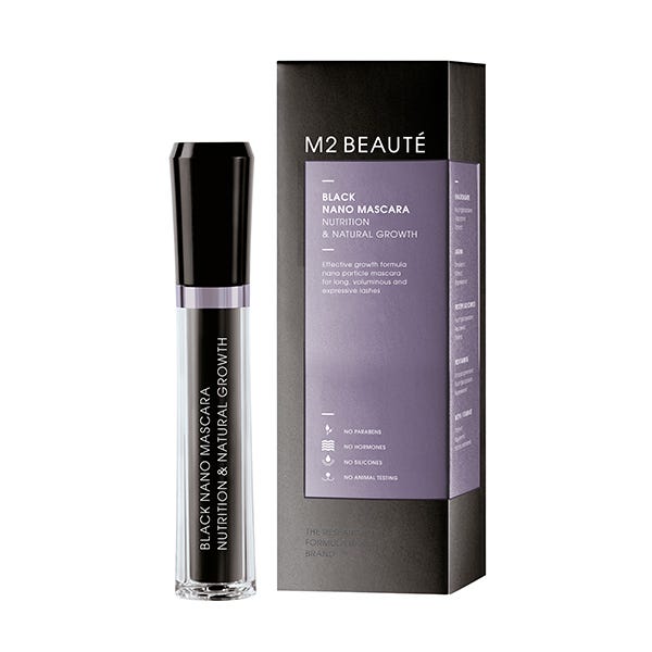 Black Nano Mascara Nutrition & Natural Growth