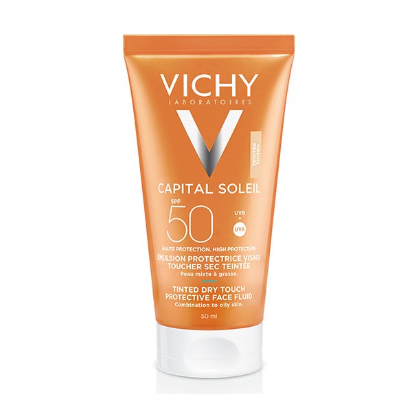 Idéal Soleil Tinted Mattifying Face Fluid Spf 50