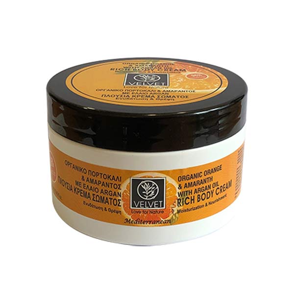 Organic Orange & Amaranth With Argan Oil Rich