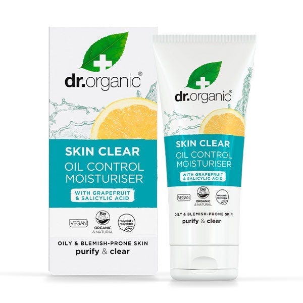Skin Clear Organic Tea Tree Oil Control Moisturizer 5In1