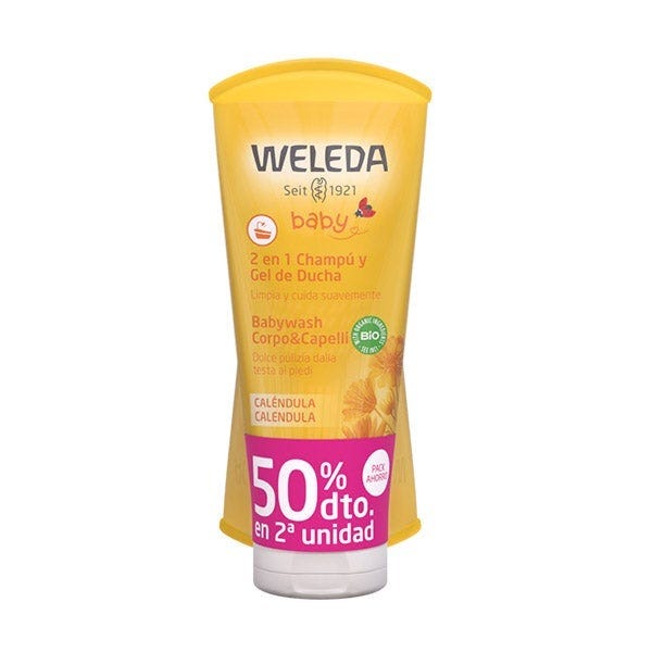 Duplo Champú Y Gel De Ducha De Caléndula
