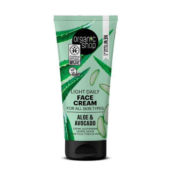 Light Daily Face Cream Aloe & Avocado