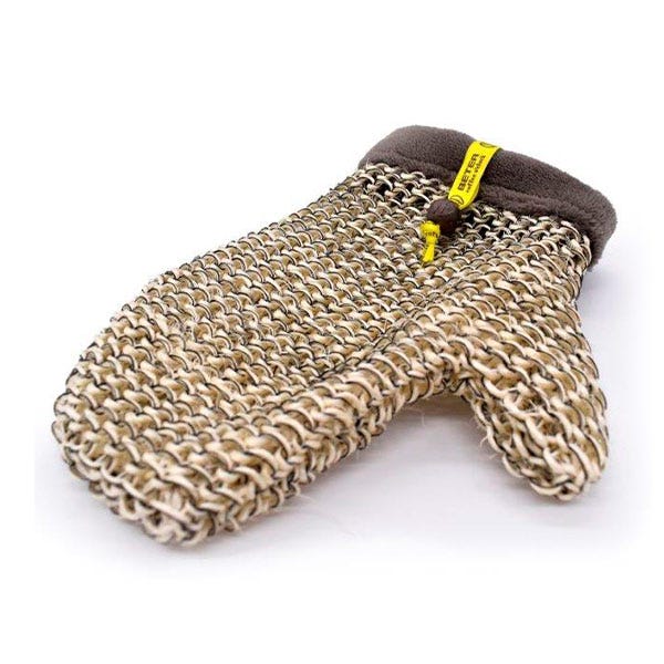 Coffee O'Clock Sisal & Linen Glove