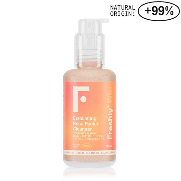 Exfoliating Rose Facial Cleanser