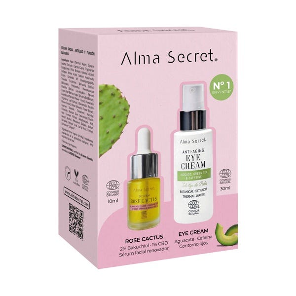 Special Pack Eye Cream & Mini Rose Cactus Facial Oil