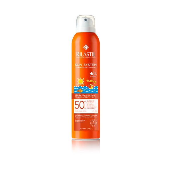 Sun System 50+ Baby Transparente