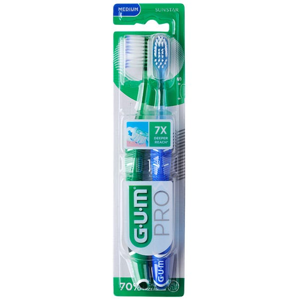 Pack Cepillos De Dientes Con Filamentos De Dureza Media