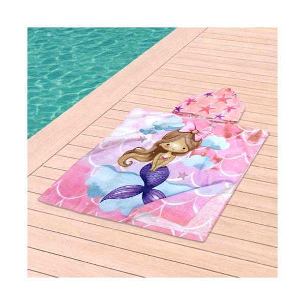 Poncho Sirena 60X120