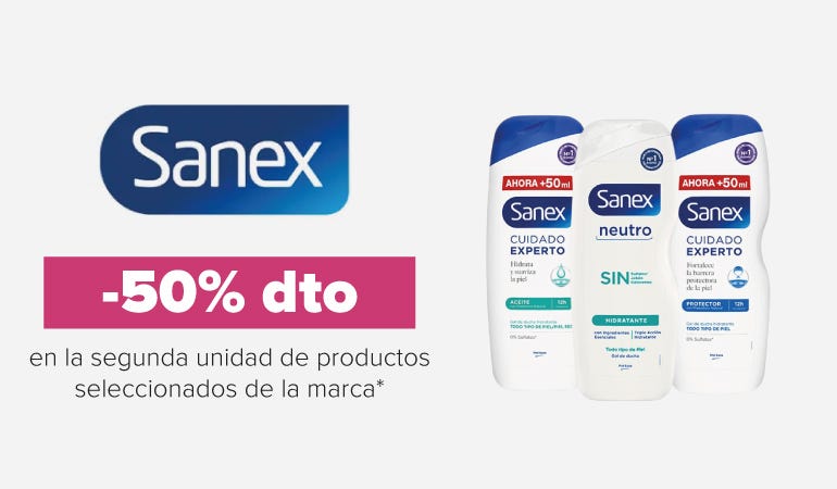 Descuento SANEX