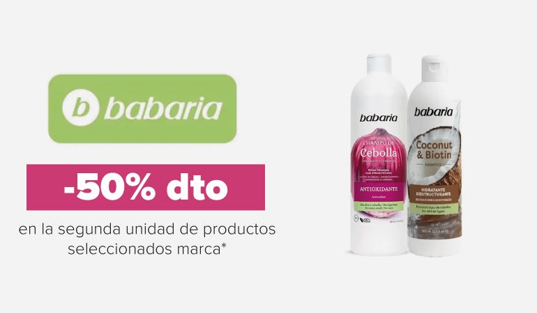 Descuento BABARIA